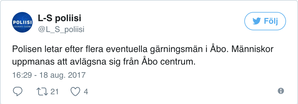 polisen på twitter